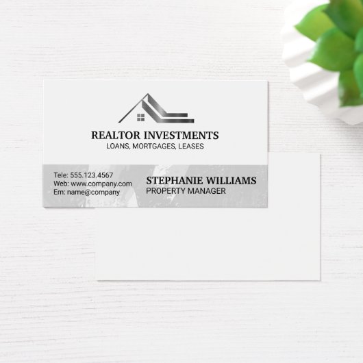 Real Anwesen Metal Roof Logo (Schreibtisch)