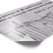 Real Anwesen Millionaire Investor Print 90% Regel Fotodruck (Ecke)