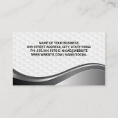 Real Anwesen Modern Logo | Zuhause Visitenkarte (Rückseite)