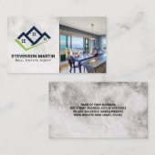 Real Anwesen Moderne Küche | Zuhause Visitenkarte (Vorne/Hinten)