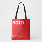 Real Anwesen Modernes Marketing Personalisiert VER Tasche (Vorderseite)