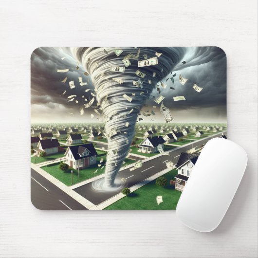 Real Anwesen Money Tornado Mousepad (Mit Mouse)