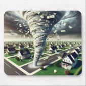 Real Anwesen Money Tornado Mousepad (Vorne)