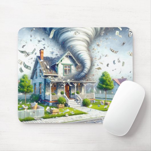 Real Anwesen Money Tornado Mousepad (Mit Mouse)