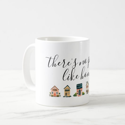 Real Anwesen Neues Hauseigentümergeschenk Kaffeetasse (Vorderseite Links)
