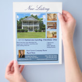 Real Anwesen New Listing Flyer (Hand)