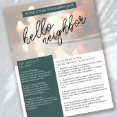 Real Anwesen November Newsletter Werbeaktion Flyer