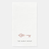 Real Anwesen Office | Zuhause Shooting | Offenes H Serviette (Vorderseite)