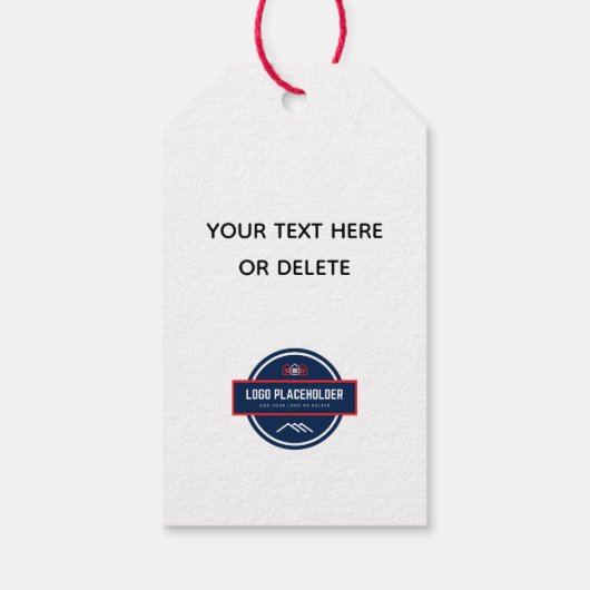 Real Anwesen Open House Bitte nehmen Sie ein Geschenkanhänger (Rückseite)