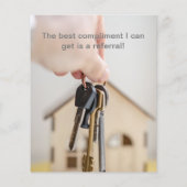 Real Anwesen Open House Card - Einladungen (Rückseite)