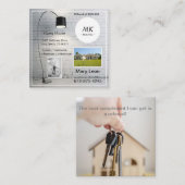 Real Anwesen Open House Card - Einladungen (Vorne/Hinten)