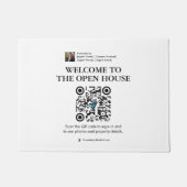 Real Anwesen Open House Door Mat Fußmatte (Vorderseite)