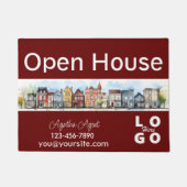 Real Anwesen Open House Marketing Fußmatte (Vorderseite)