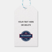 Real Anwesen Open House Muffin vergleicht Geschenkanhänger (Rückseite)