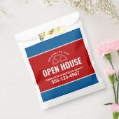 Real Anwesen Open House Red Blue Leckerei Gefallen Geschenktütchen (Versiegelt)