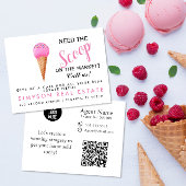 Real Anwesen Open House Scoop Pop per Postkarte