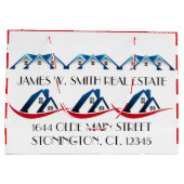 Real Anwesen Paper Tasche Große Geschenktüte (Rückseite)