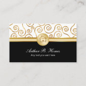 Real Anwesen Pattern Visitenkarte (Vorderseite)