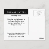 Real Anwesen Postkarten Grünes Haus (Rückseite)