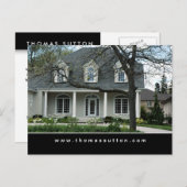 Real Anwesen Postkarten Hübsch Haus / Zuhause (Vorne/Hinten)