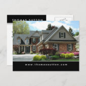 Real Anwesen Postkarten Hübsches Gartenhaus (Vorne/Hinten)