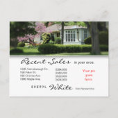 Real Anwesen Postkarten Kürzlich Verkauf Yellow Ho (Vorderseite)