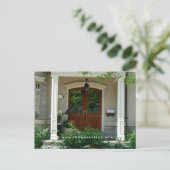 Real Anwesen Postkarten Zuhause Eintrittskarte (Stehend Vorderseite)