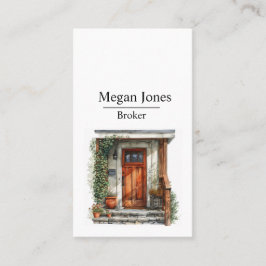 Real Anwesen, Realtor, Broker Business Card Visitenkarte