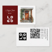 Real Anwesen, Realtor, Broker Business Card Visitenkarte (Vorne/Hinten)