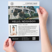 Real Anwesen Realtor Broker Marketing Flyer (Hand)