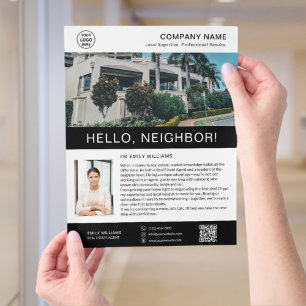 Real Anwesen Realtor Broker Marketing Flyer