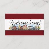 Real Anwesen, Realtor, Broker Visitenkarte (Vorderseite)