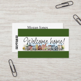 Real Anwesen, Realtor, Broker Visitenkarte