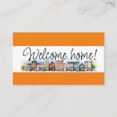 Real Anwesen, Realtor, Broker Visitenkarte (Vorderseite)