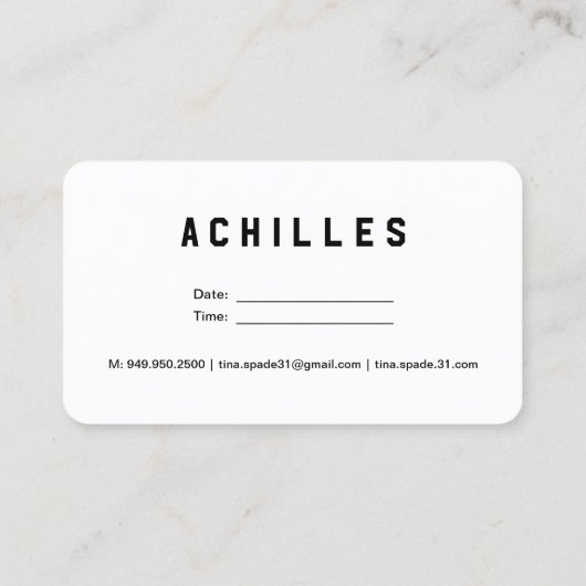 Real Anwesen Realtor Business Cards Visitenkarte (Rückseite)