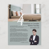 Real Anwesen Realtor Flyer (Hinten)