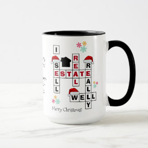 Real Anwesen Realtor Geschenk CHRISTMAS Tasse