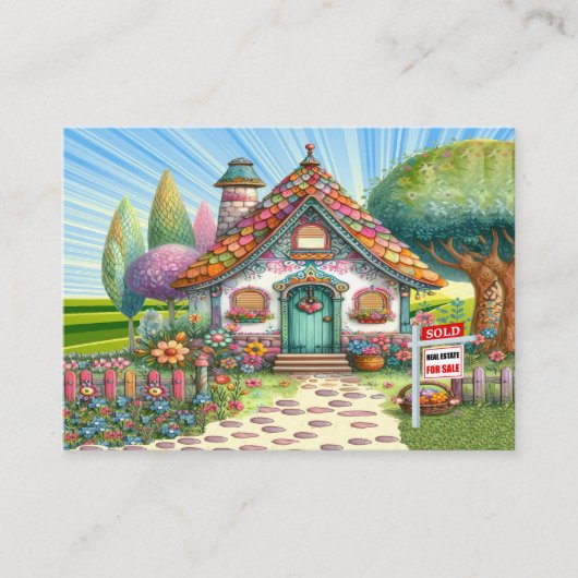 Real Anwesen Realtor Visitenkarte (Vorderseite)