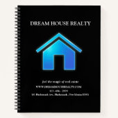 Real Anwesen Realtor Werbeaktion Marketing Notizblock (Vorderseite)