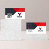 Real Anwesen Red Drak Qr Code Visitenkarte