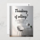 Real Anwesen Referenzen Mailer - Mehr verkaufen mi Postkarte (Vorne/Hinten)