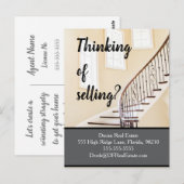 Real Anwesen Referenzen Mailer - Mehr verkaufen mi Postkarte (Vorne/Hinten)