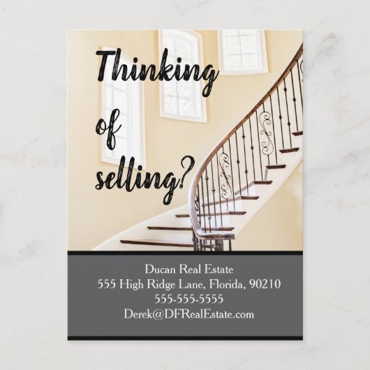 Real Anwesen Referenzen Mailer - Mehr verkaufen mi Postkarte (Vorderseite)