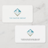 Real Anwesen | Risikokapitalgeber | Broker Visitenkarte (Vorne/Hinten)