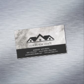 Real Anwesen Roof Top Marble Magnetische Visitenkarte (Beispiel)