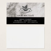 Real Anwesen Roof Top Marble | Modern Logo (Vorne & Hinten)