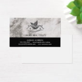 Real Anwesen Roof Top Marble | Modern Logo (Schreibtisch)