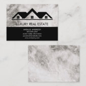 Real Anwesen Roof Top Marble Visitenkarte (Vorne/Hinten)