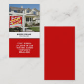 Real Anwesen Sales Business Card Visitenkarte (Vorne/Hinten)