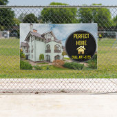 Real Anwesen Sales Perfekte Zuhause Banner (Insitu)